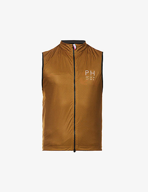 PH APPAREL: First striped shell vest