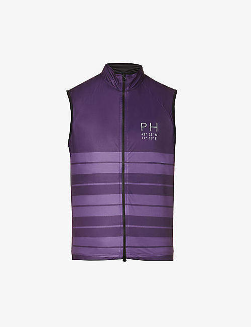 PH APPAREL: First striped shell vest