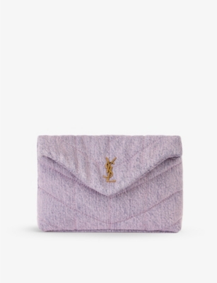 Found this purple Saint Laurent pouch : r/handbags