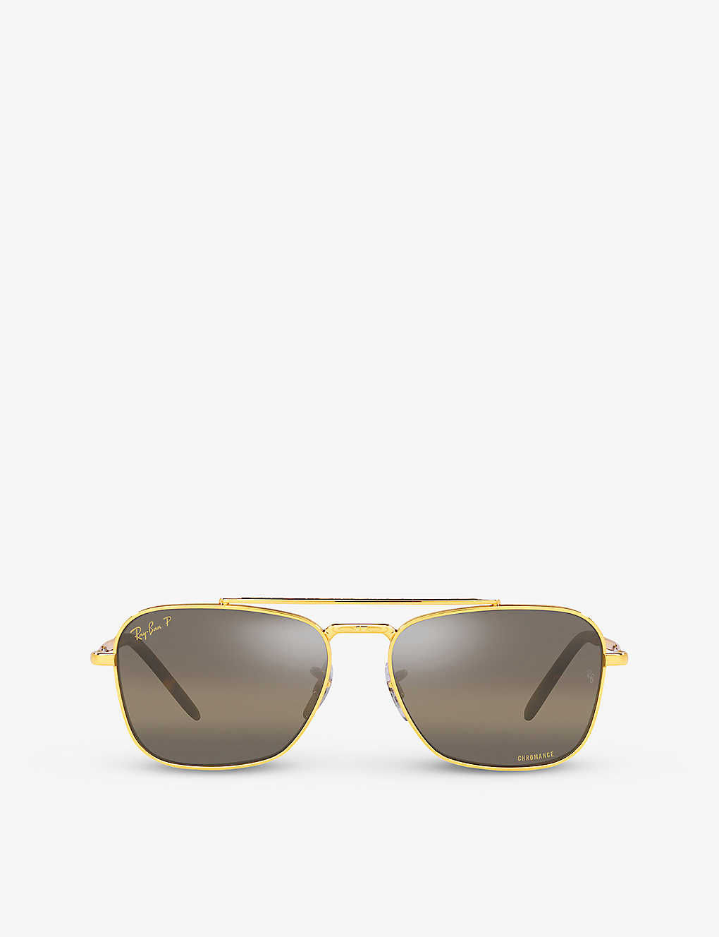 RB3636 New Caravan aviator-frame metal sunglasses Selfridges & Co Women Accessories Sunglasses Aviator Sunglasses 