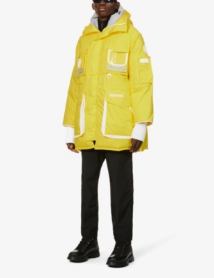 yellow goose jacket