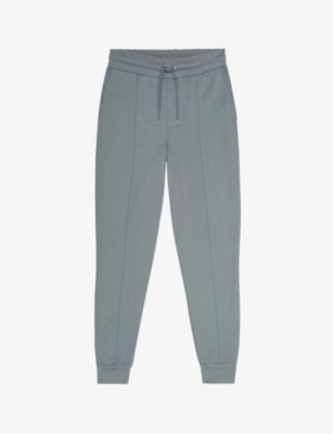 Reiss Mens Sage Premier Drawstring Woven Jogging Bottoms