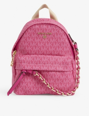 Michael kors store canvas backpack