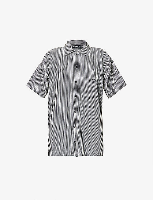 Y/PROJECT: Strobe striped woven shirt