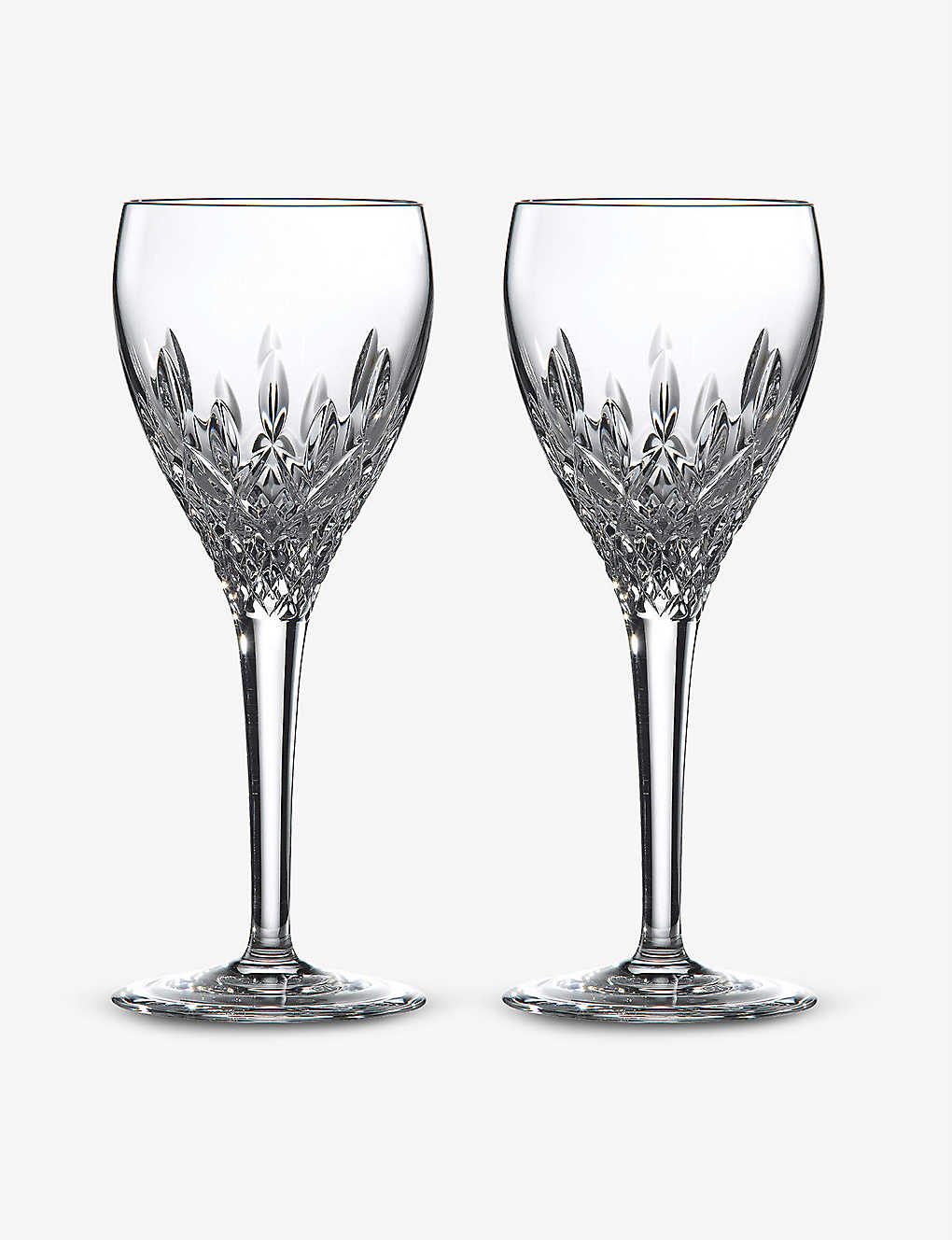 Royal Doulton Highclere Crystal Wine Glasses Set Of Two