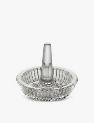 Waterford Round Crystal Ring Holder 6.6cm