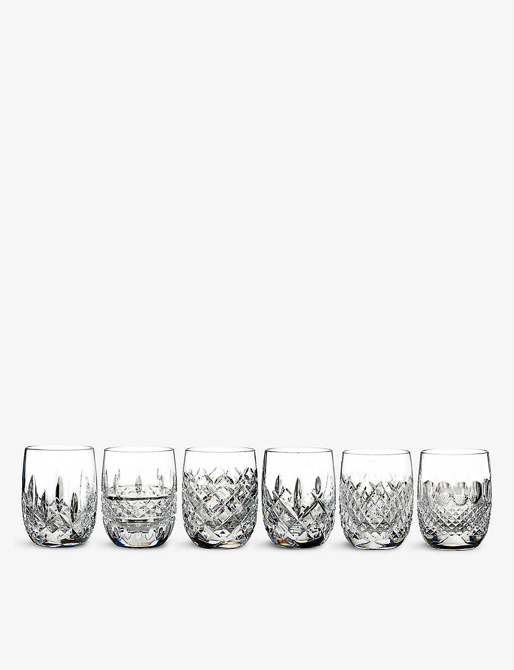 Waterford Connoisseur Heritage Tumblers Set Of 6