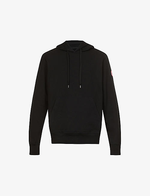 CANADA GOOSE: Huron relaxed-fit cotton-jersey hoody