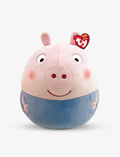 PEPPA PIG: George Pig Squish-a-Boo soft toy 25cm
