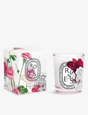 DIPTYQUE - Roses limited-edition scented candle 190g | Selfridges.com