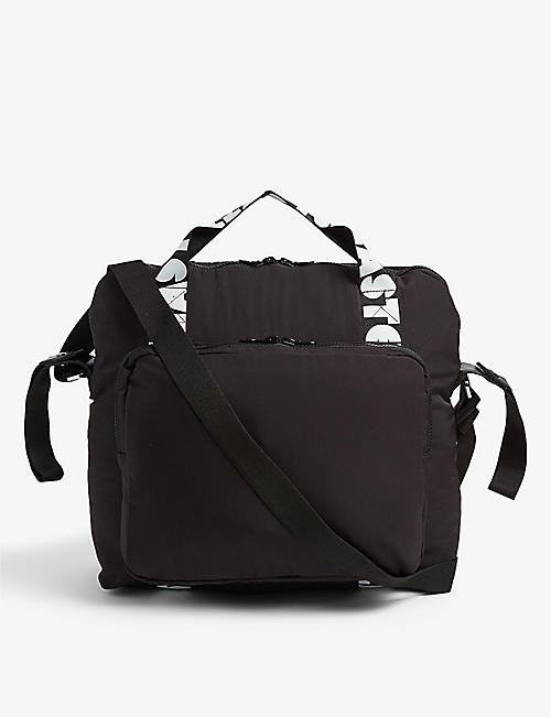 STELLA MCCARTNEY: Logo top-handle recycled-polyester changing bag