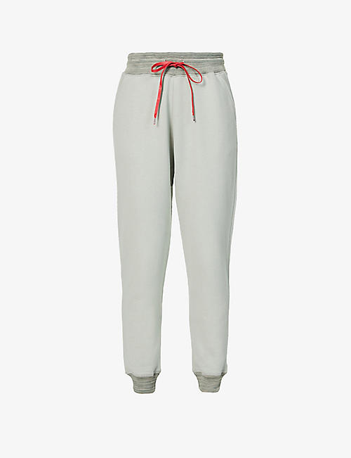 VIVIENNE WESTWOOD: Classic tapered organic cotton-jersey jogging bottoms
