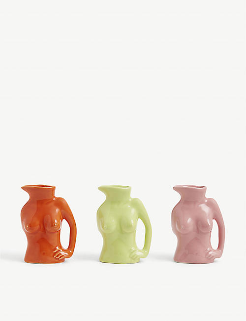 ANISSA KERMICHE: Mini Jugs Jug ceramic jug set of three