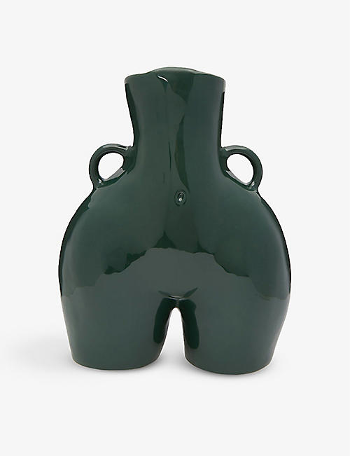 ANISSA KERMICHE: Love Handle ceramic vase 31cm