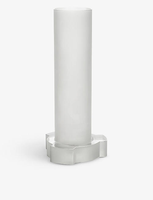 SERAX: Ann Demeulemeester Spring crystal-glass candle holder 41.5cm