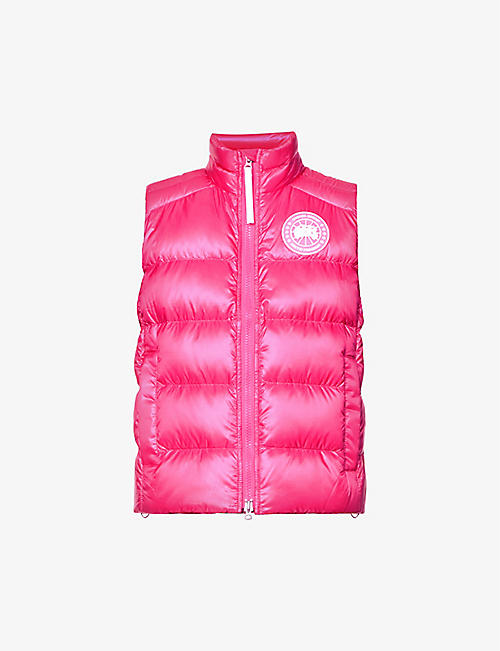 CANADA GOOSE: Cypress branded-patch shell-down gilet
