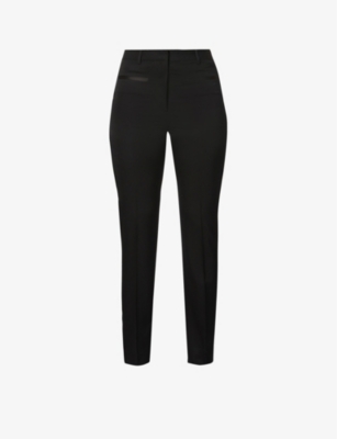 JW ANDERSON TAPERED MID-RISE WOVEN TROUSERS
