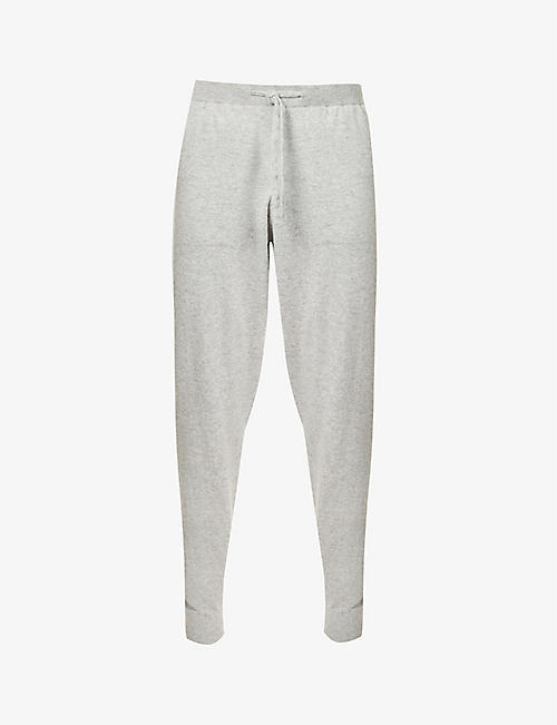SUNSPEL: Relaxed-fit ribbed-cuff cashmere knit jogging bottoms