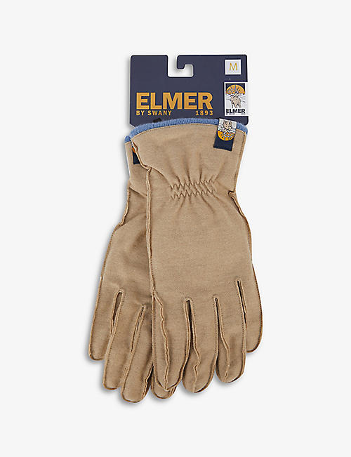 ELMER: Balance Circular knit-lined wool-blend gloves