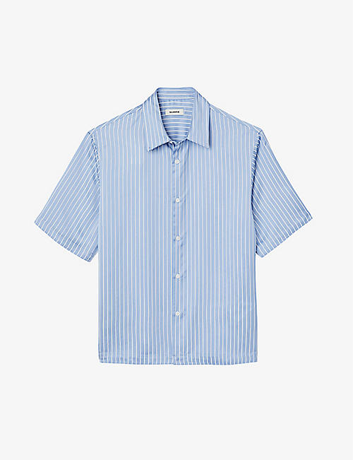 SANDRO: Dolce striped woven shirt