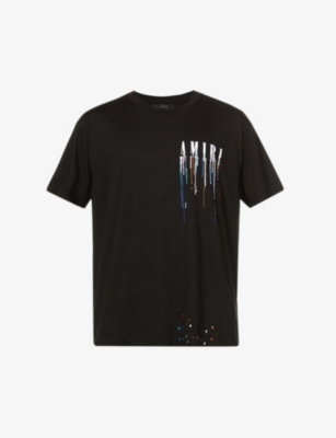 Amiri Paint Drip T-shirt Size popular Medium