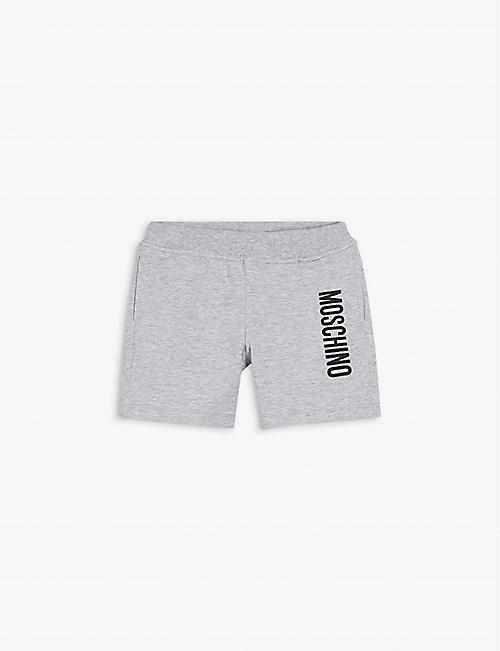 MOSCHINO: Logo-print stretch-cotton shorts 3-36 months