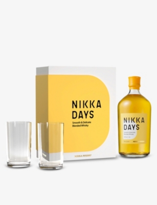 NIKKA: Nikka Days blended whisky 700ml and glass set