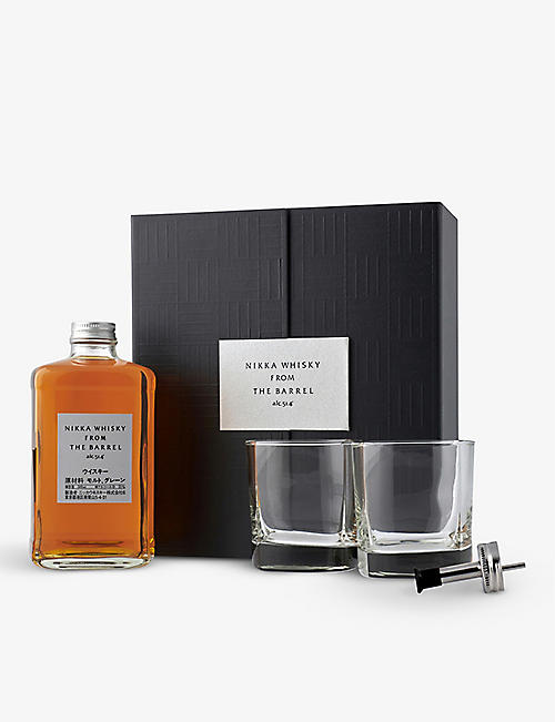 NIKKA: From the Barrel whisky 500ml and glass set