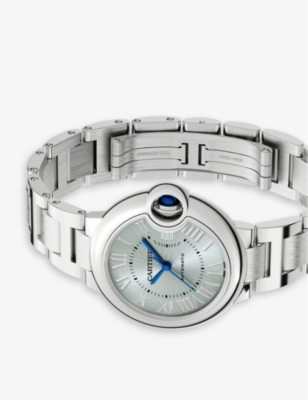 Cartier Womens Steel Crwsbb0062 Ballon Bleu De Stainless-steel Automatic Watch In Steel