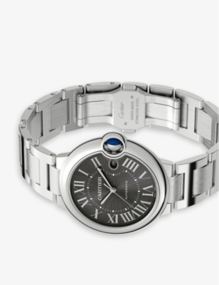 Shop Cartier Womens Steel Crwsbb0060 Ballon Bleu De Stainless-steel Automatic Watch