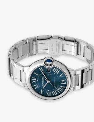 Shop Cartier Womens Steel Crwsbb0061 Ballon Bleu De Stainless-steel Automatic Watch