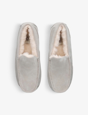 UGG: Ascot shearling-lined suede slippers