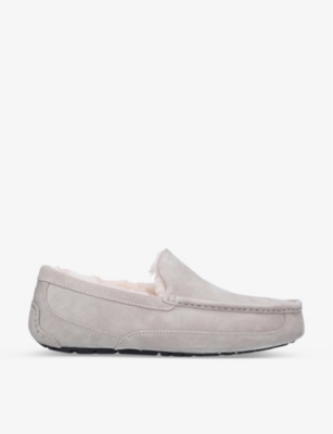 UGG: Ascot shearling-lined suede slippers