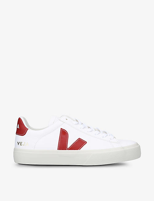VEJA: Women's Campo Rouille leather trainers