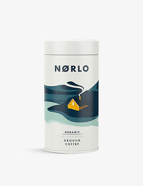 COFFEE: Norlo organic decaffeinated ground coffee 200g