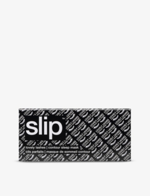 Shop Slip Lovely Lashes Contour Silk Sleep Mask In Black