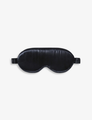 Shop Slip Lovely Lashes Contour Silk Sleep Mask In Black