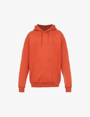 Classic relaxed-fit organic-cotton hoody