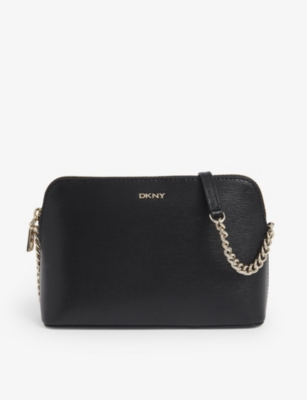 DKNY Bryant Dome Leather Satchel Bag