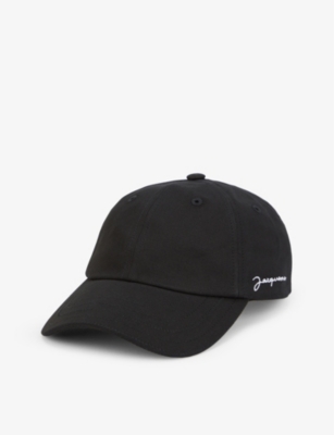 JACQUEMUS: La Casquette brand-embroidered cotton baseball cap