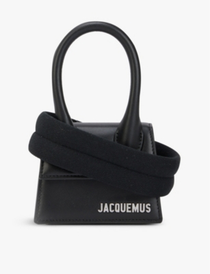 Jacquemus Le Chiquito Leather Top-handle Bag In Black