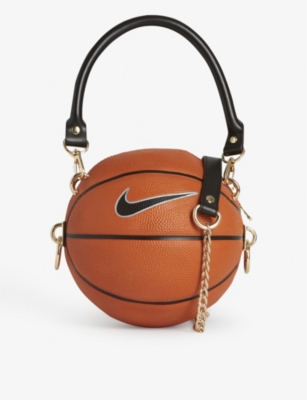 TOMME STUDIO Nike branded leather cross body bag Selfridges