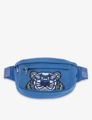 kenzo tiger embroidered belt bag