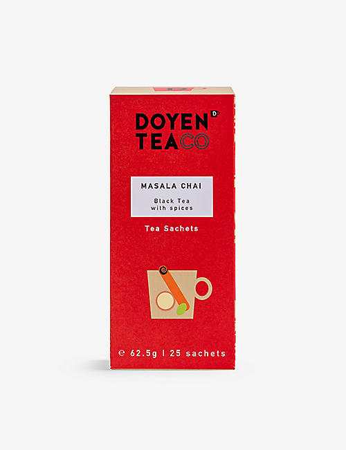 DOYEN TEA CO: Doyen Tea Co. Masala Chai teabags box of 25 62.5g