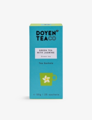DOYEN TEA CO: Doyen Tea Co. Green tea with jasmine teabags box of 25 50g