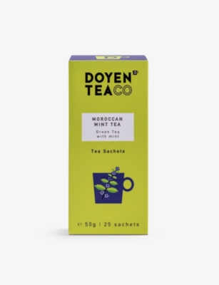 DOYEN TEA CO: Doyen Tea Co. Moroccan mint tea box of 25 50g