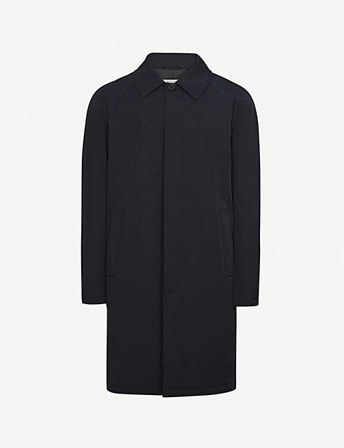 REISS: Colombo single-breasted shell coat