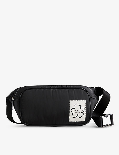 TED BAKER: Cayaan logo-stamped shell belt bag