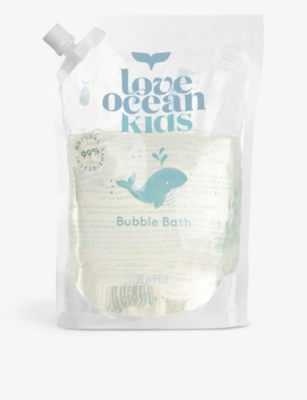 LOVE OCEAN: Kids' bubble bath refill pouch 1L