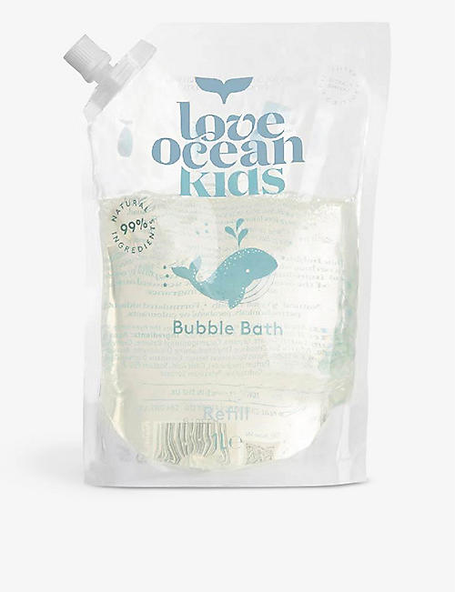 LOVE OCEAN: Kids' bubble bath refill pouch 1L